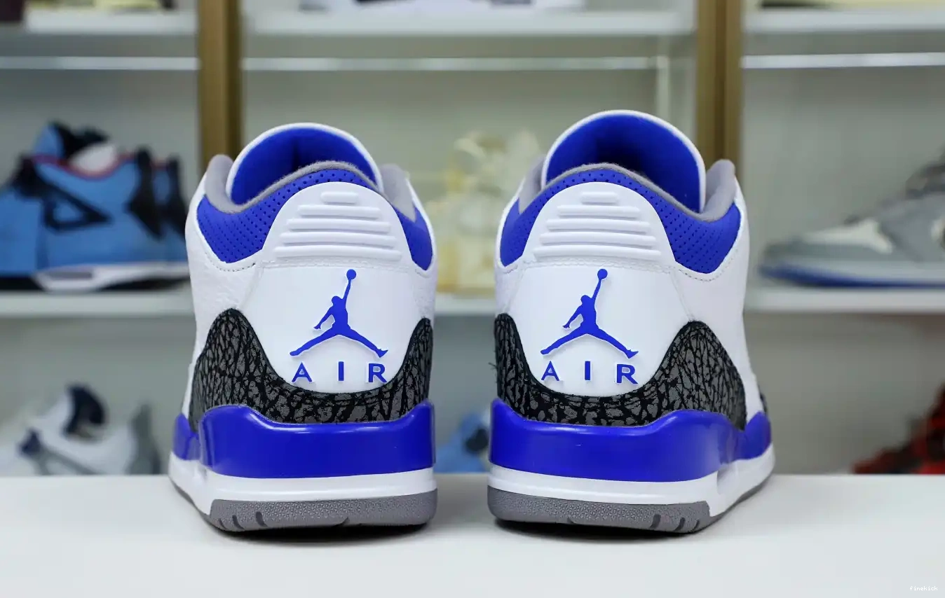 BLUE' AIR 3 RETRO JORDAN (CT8532-145) 'RACER 0706